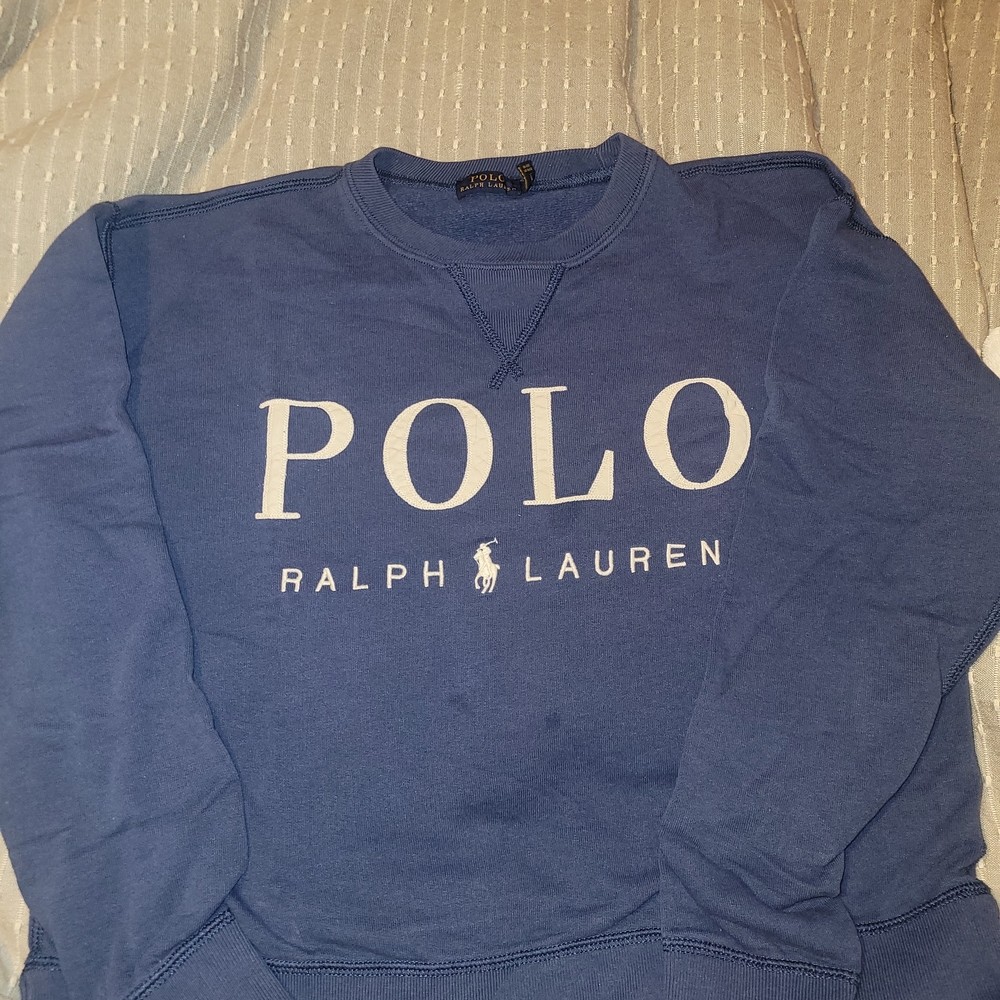Polo by Ralph Lauren Navy Crewneck Sweater